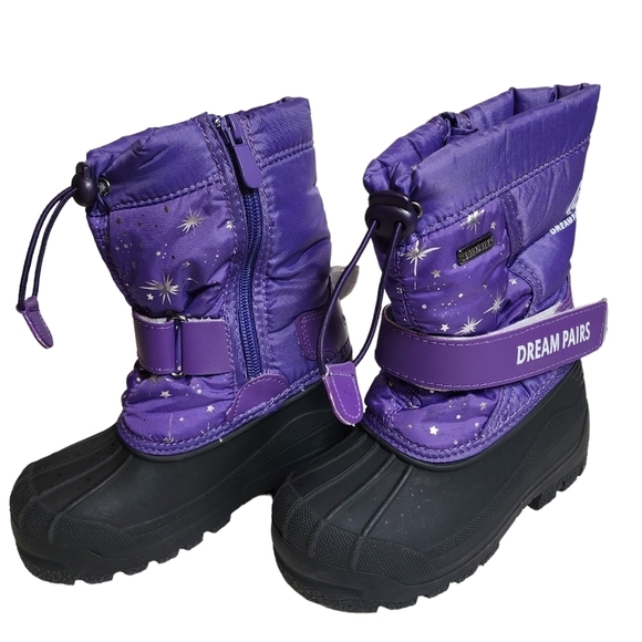 New! Dream Pairs Waterproof Winter Snow - Picture 1 of 15